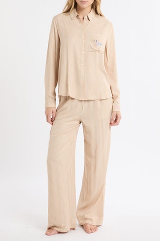 Camicia pigiama Holga - Beige