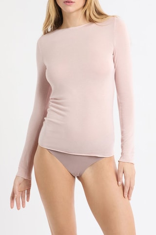T-shirt pigiama Warmlight - Rosa cipria