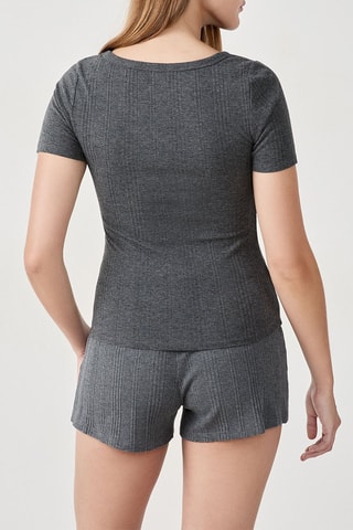 T-shirt pigiama Colyn - Antracite