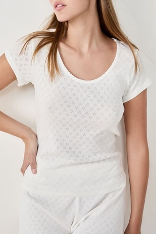 T-shirt pigiama Pollin - Bianco