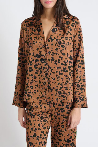 Camicia pigiama Laina - Marrone