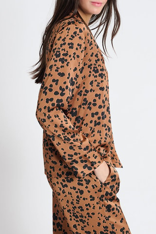 Camicia pigiama Laina - Marrone