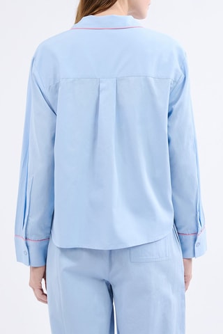 Camicia pigiama Lulea - Celeste