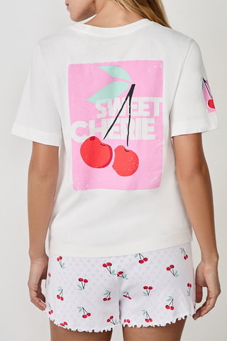T-shirt pigiama Camil - Bianco