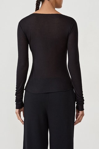 T-shirt pigiama Galiah - Nero