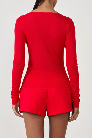 T-shirt pigiama Galiah - Rosso