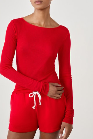 T-shirt pigiama Galiah - Rosso