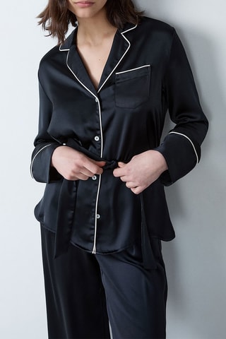 Pantalon de pyjama Erina - Noir