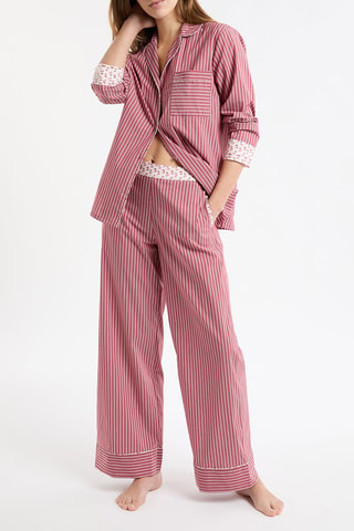 Pantalon de pyjama Mocktail - Rose et blanc