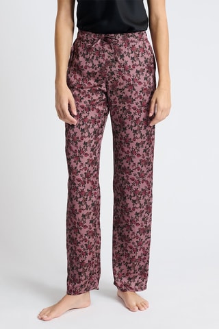 Pantalon de pyjama Emmy - Marron et vieux rose