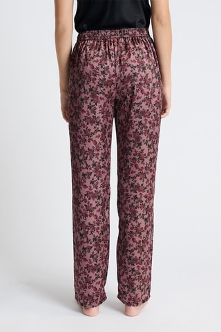 Pantalon de pyjama Emmy - Marron et vieux rose
