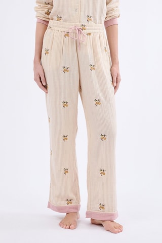 Pantalon de pyjama Billya - Ecru