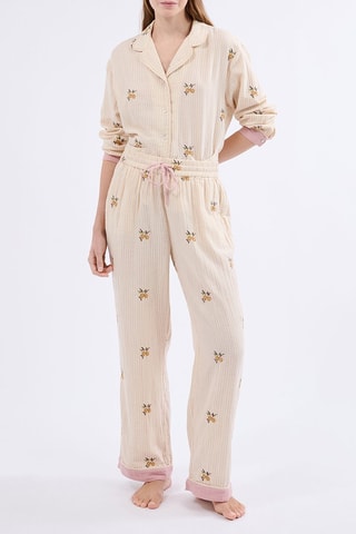 Pantalon de pyjama Billya - Ecru