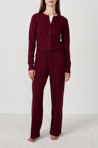 Pantalon de pyjama Gilana - Bordeaux