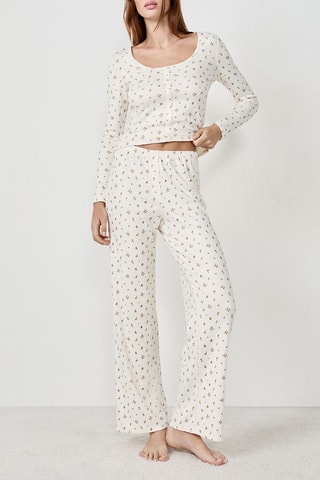 Pantaloni pigiama Bethany - Ecrù