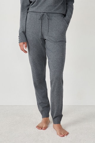 Pantalon de pyjama taille haute Gilane - Anthracite