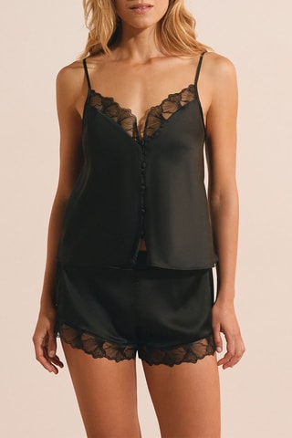 Short de pyjama Prelude - Noir