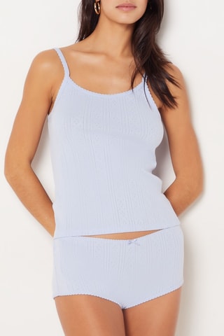 Short de pyjama Polly - Ciel