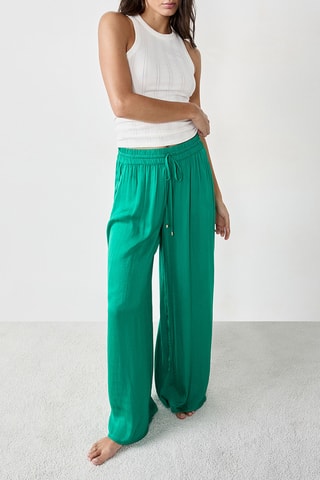 Pantalon de pyjama Cheeta - Vert émeraude