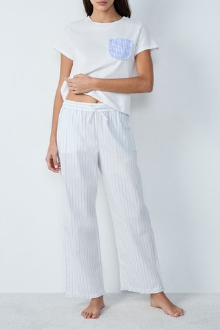 Pantalon de pyjama Pabla - Blanc