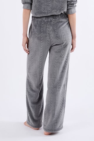 Pantaloni pigiama in velluto Matilda - Antracite