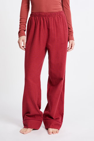 Pantalon de pyjama Fivian - Rouge brique