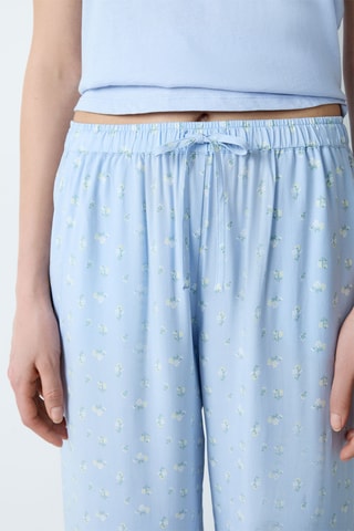 Pantaloni pigiama Chouchou - Azzurro