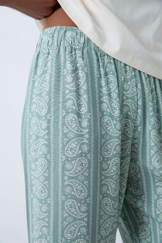 Pantalon de pyjama Brenda - Vert d’eau