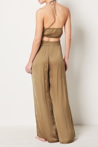 Crop top Cheeta - Kaki