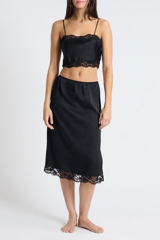 Crop top Revelation - Nero