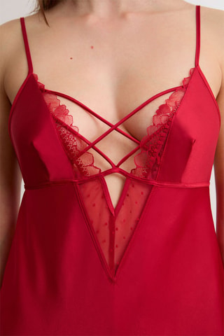 Babydoll Minuit - Rosso