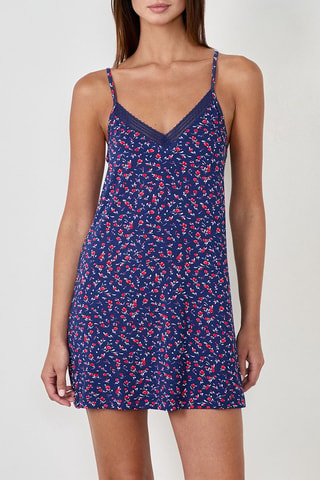 Babydoll Molly Fleurs - Navy