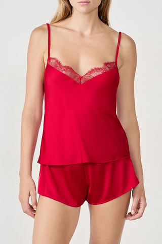 Canotta pigiama Confidence - Rosso