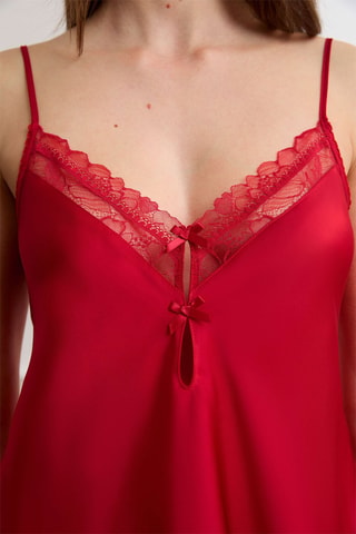 Canotta pigiama Minuit - Rosso
