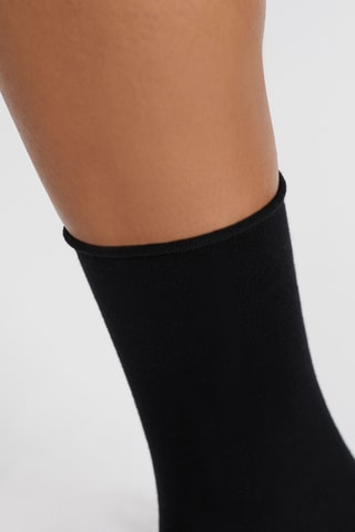 Calze Coton Midi New - Nero