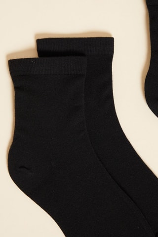 2 paia di calze Warm me up - Nero