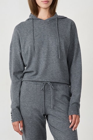 Sweat à capuche Gilane - Anthracite