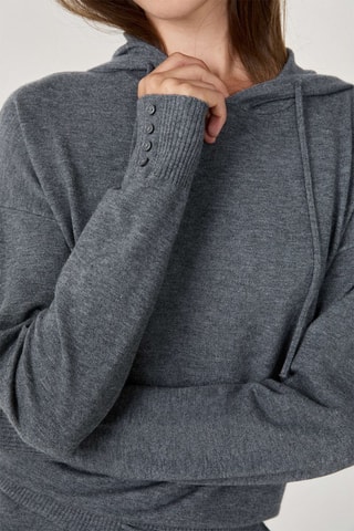 Sweat à capuche Gilane - Anthracite