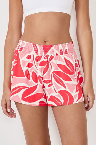 Shorts Silvya - Rosso e bianco