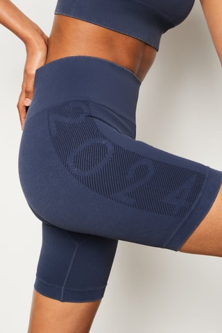 Broekje Hoge Taille Capsule Active - Donkerblauw