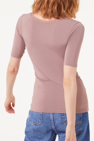T-shirt Warm Me Up Lace - Taupe