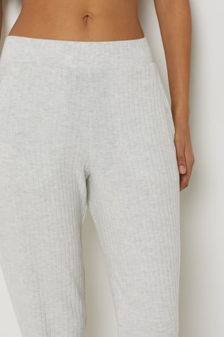 Pantalon de pyjama taille haute Elino - Gris