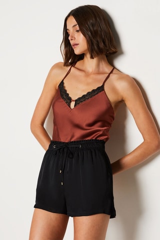 Shorts pigiama - Nero