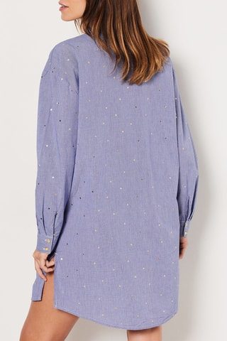 Camicia da notte Loelie - Celeste