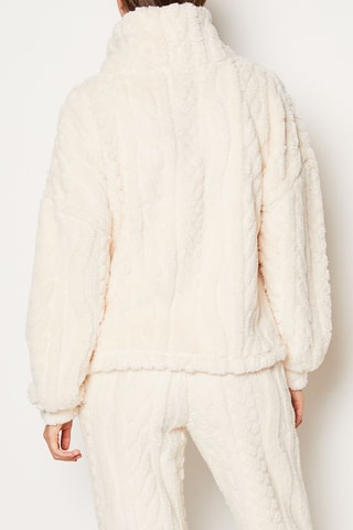Sweat de pyjama  - Warmy Casual -  Écru