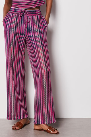 Pantalon - Violet et rose