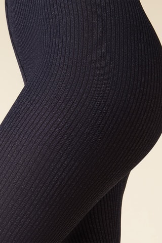 Collant Erynn - Grigio a coste