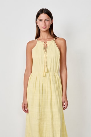 Abito lungo Coastal Cowgirl - Giallo