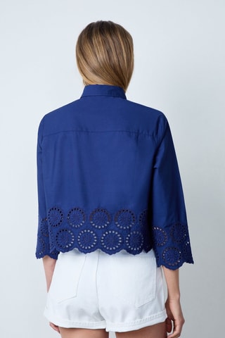 Chemisier Modern Gypset - Bleu marine