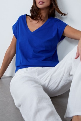 T-shirt Essentiel - Bleu roi